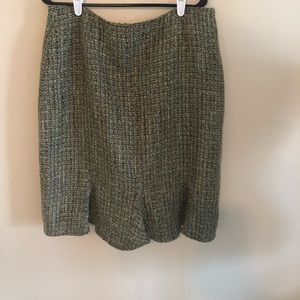 🌂Emma James by Liz Claiborne lime skirts Sz. 16